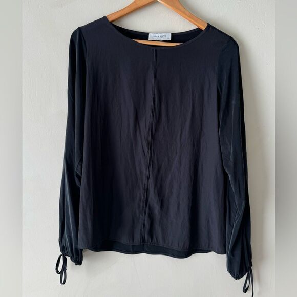 Lola&Sophie black blouse size XS 237 - Picture 1 of 8